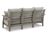 Sofá de exterior Visola, 2 sillones y mesa de centro