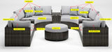 Harbor Court Curve Seat Cushion