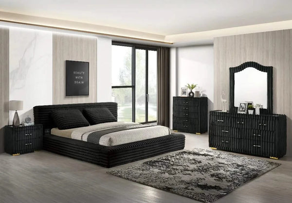 Juego de dormitorio Sandy de 5 piezas