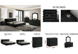 Juego de dormitorio Sandy de 5 piezas