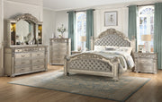 PLATINUM SILVER BEDROOM