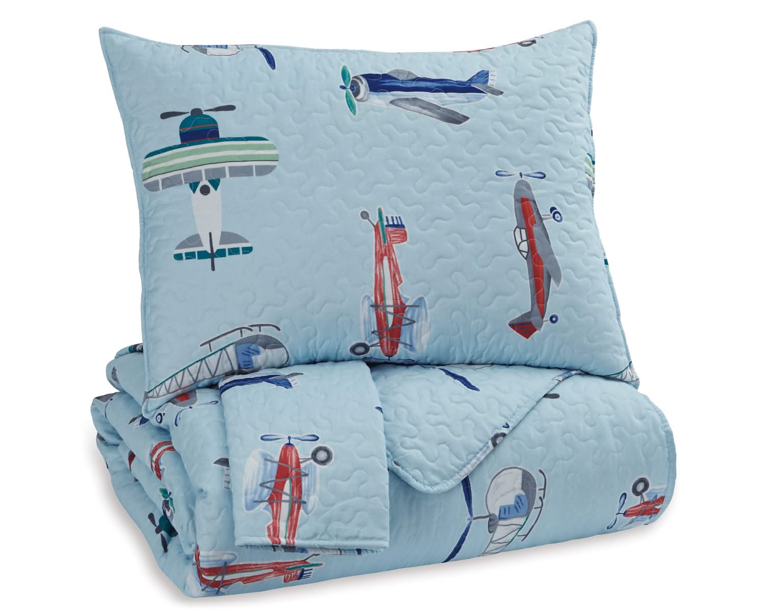McAllen 3-Piece Full Quilt Set