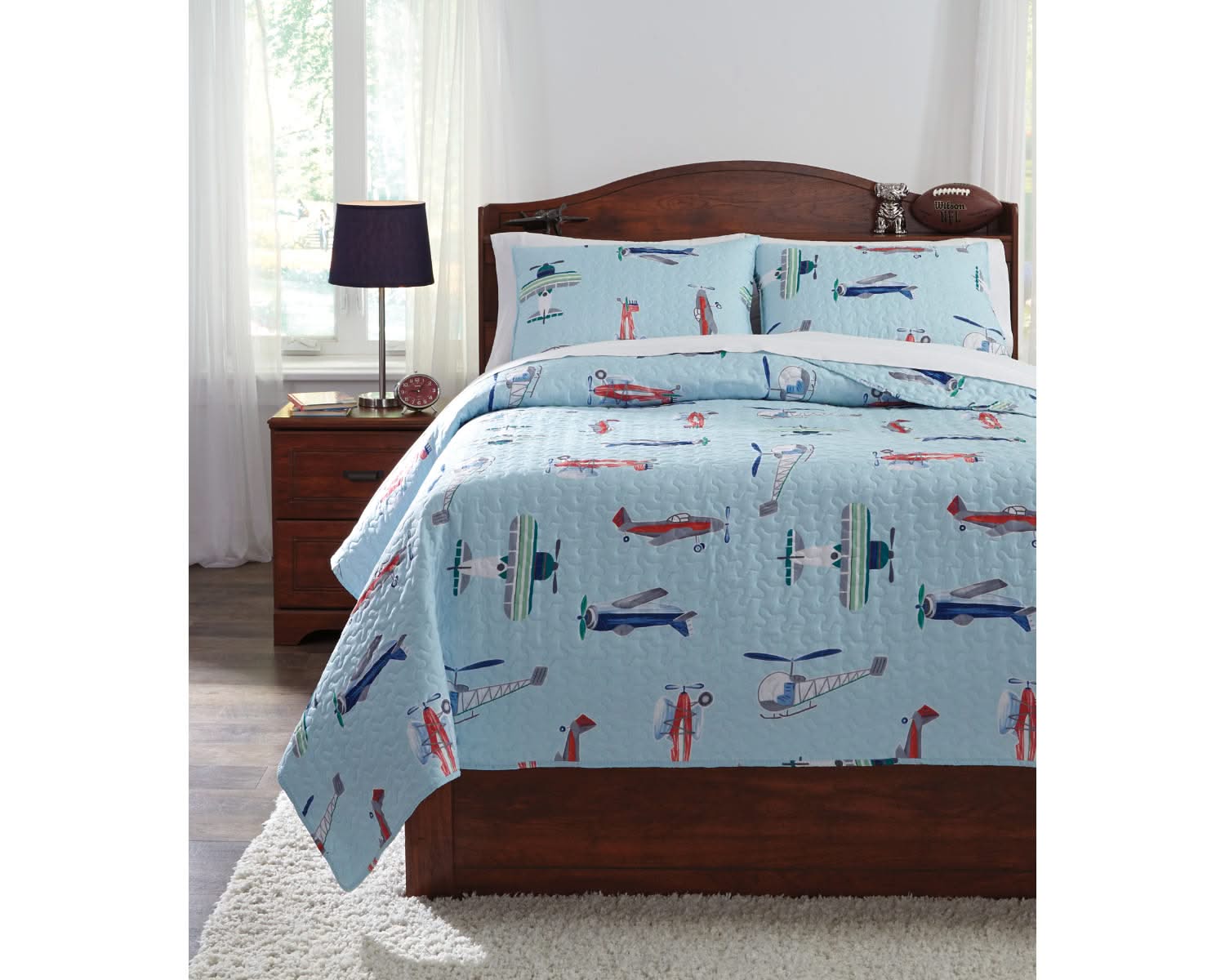 McAllen 3-Piece Full Quilt Set