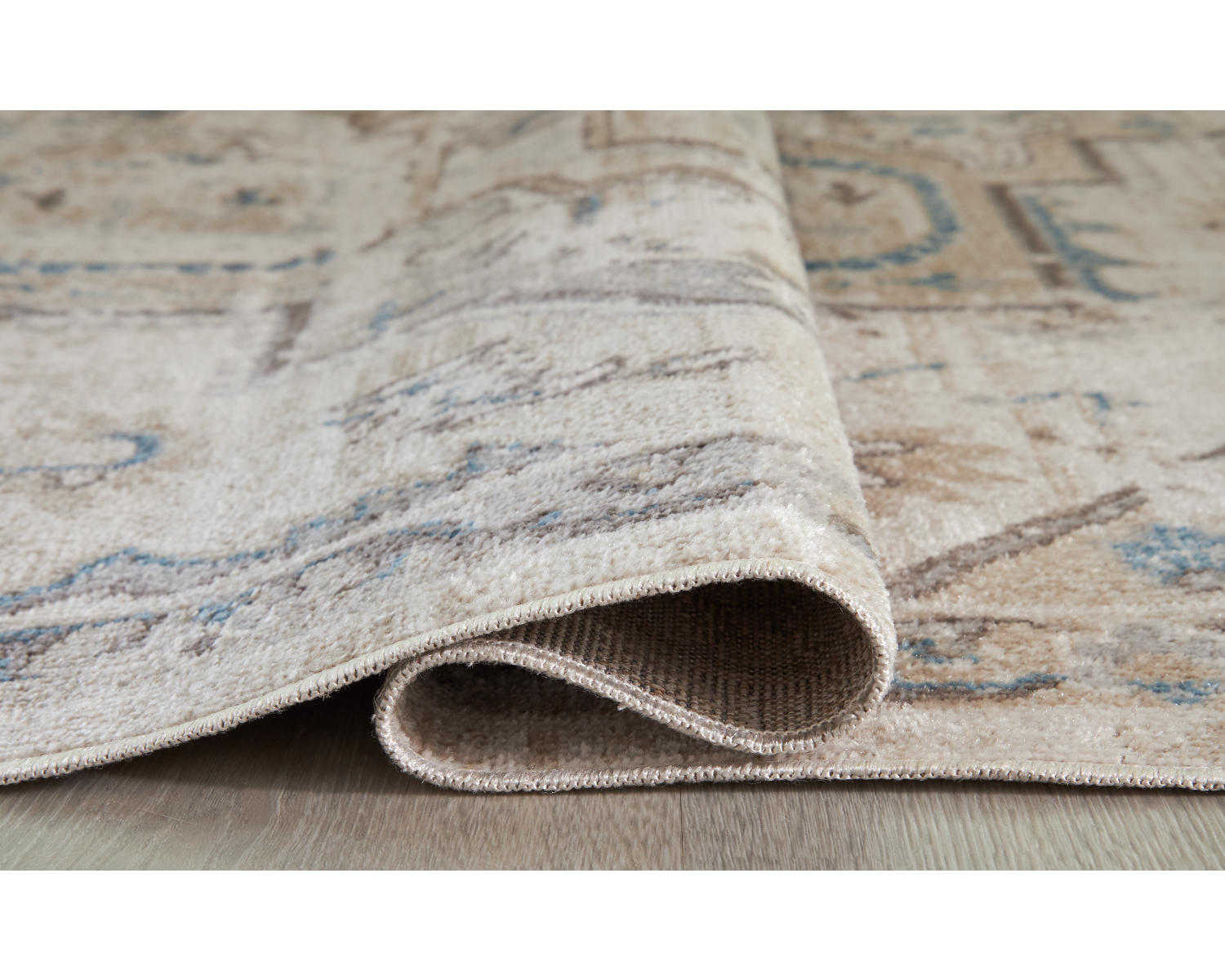 Barkham 5'3" x 7' Washable Rug