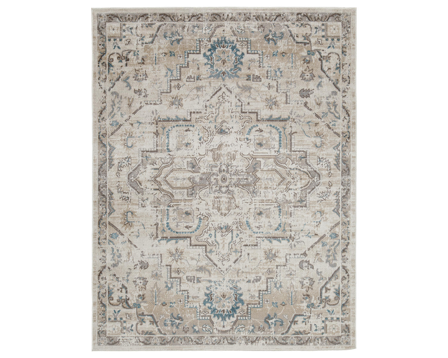 Barkham 5'3" x 7' Washable Rug