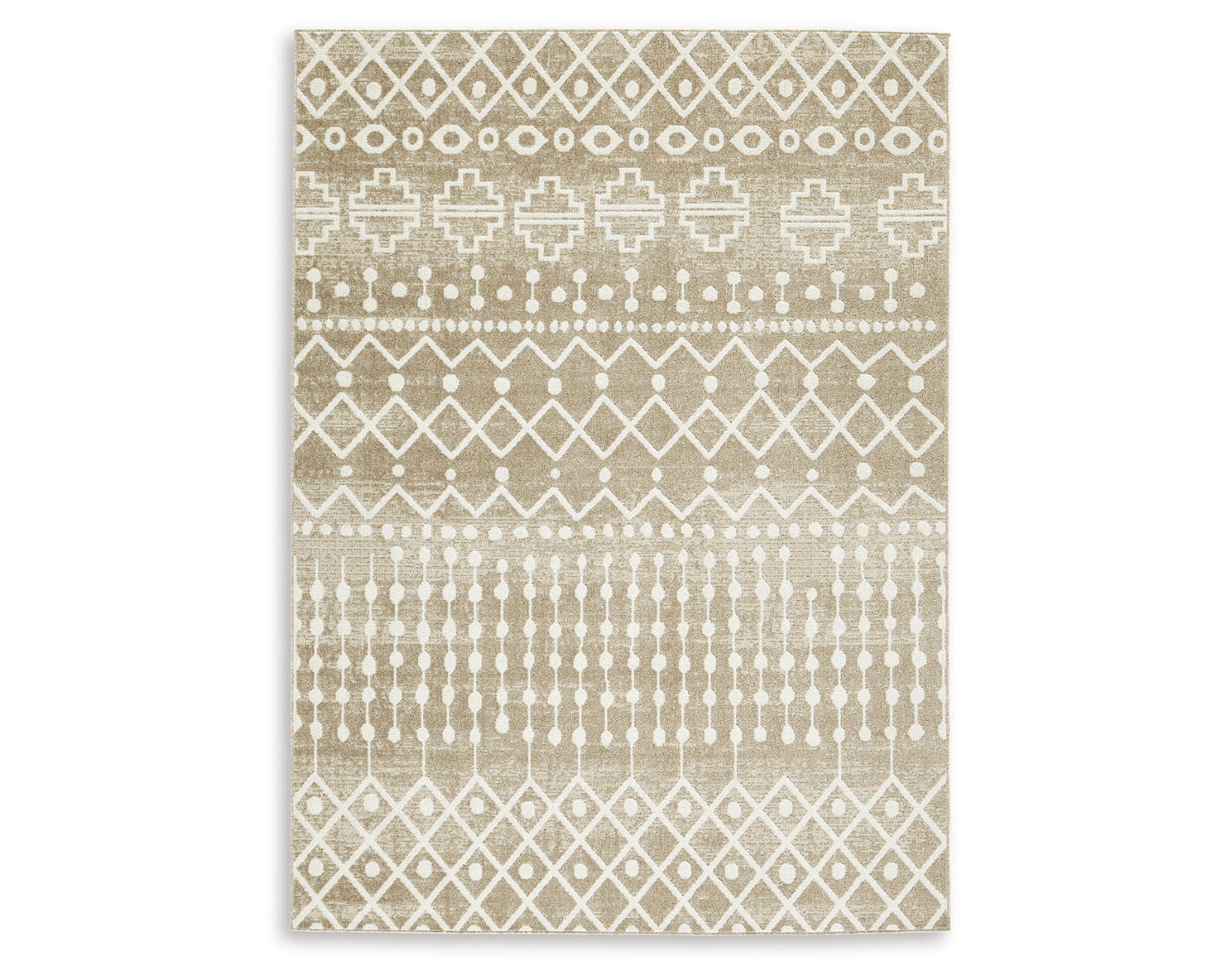 Bunchly 4'11" x 7'2" Washable Rug