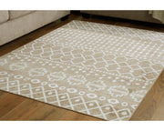 Bunchly 4'11" x 7'2" Washable Rug
