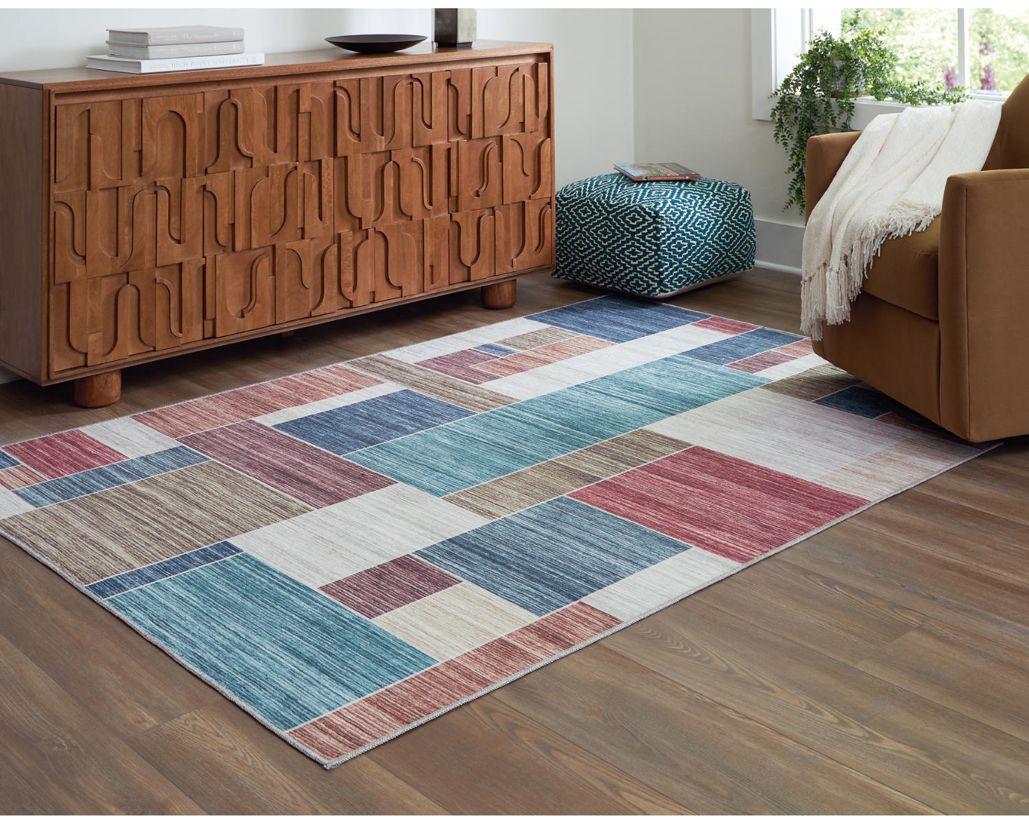 Numore 8' x 9'11" Washable Rug