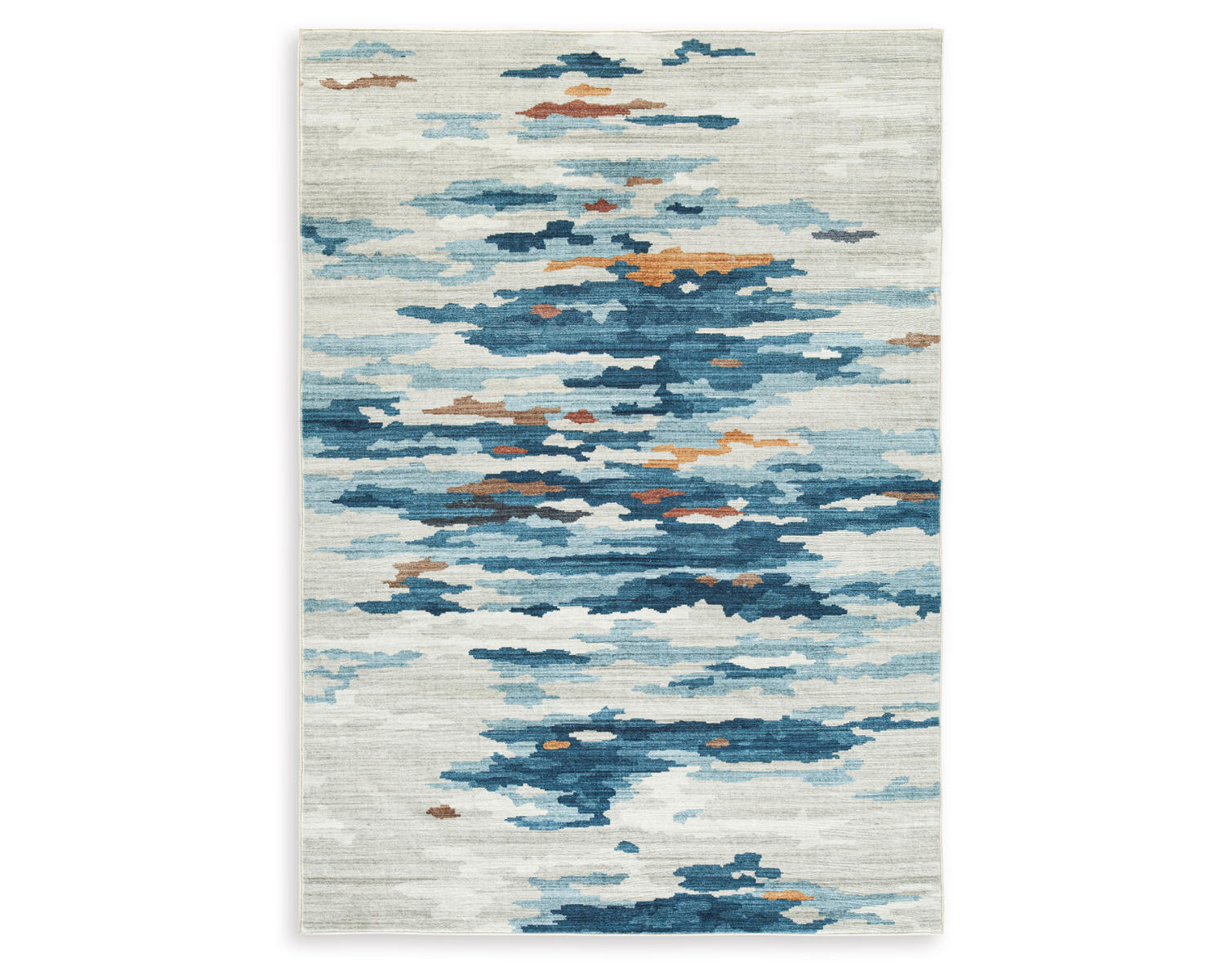 Vinlett 5' x 7' Washable Rug