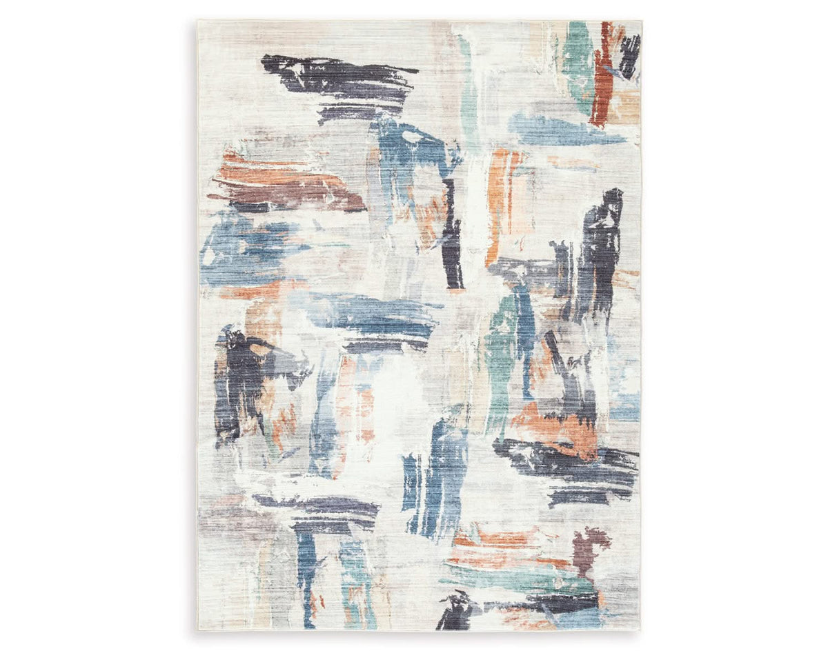 Hessland 5' x 7' Washable Rug