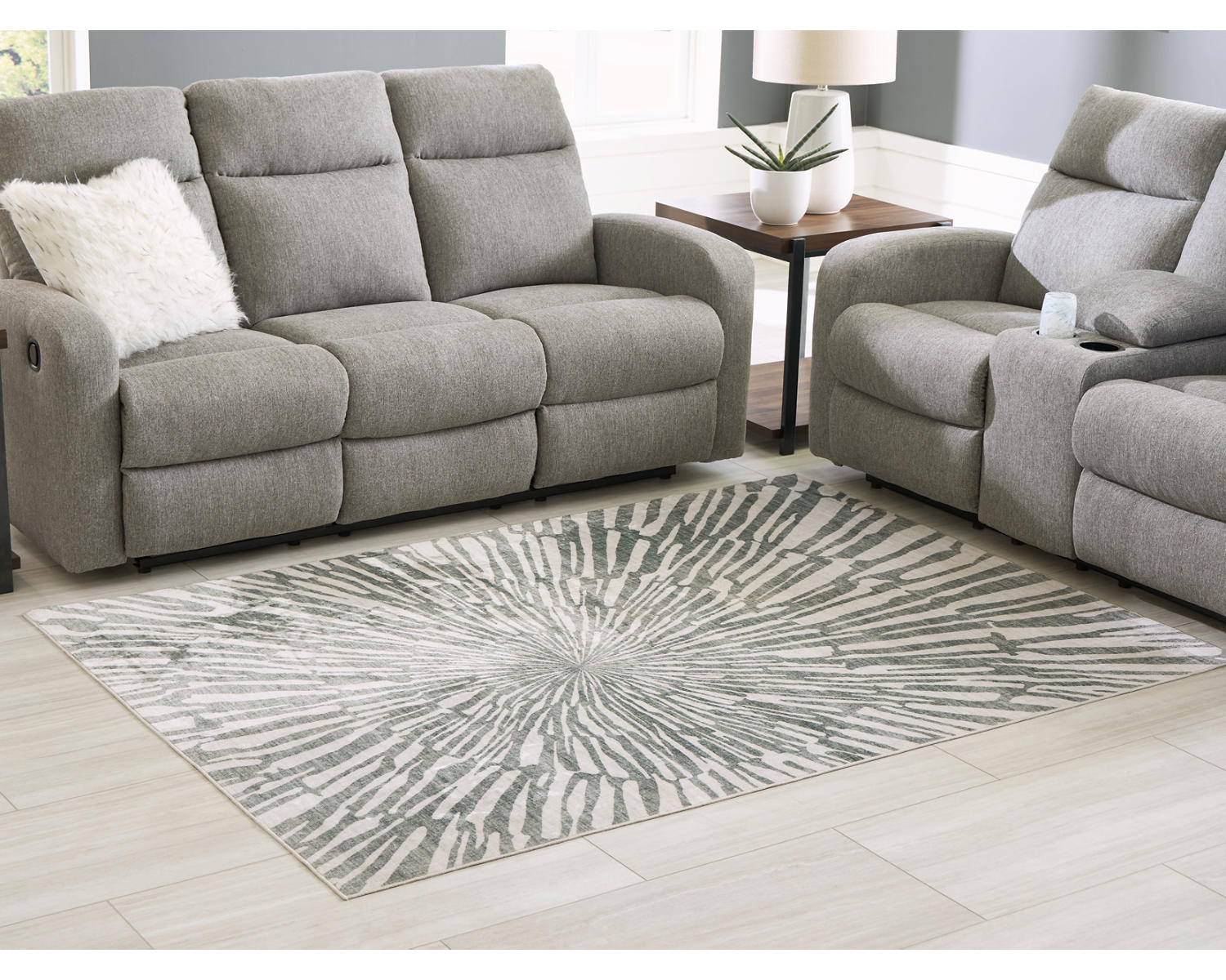 Verland Washable 5' x 7' Area Rug