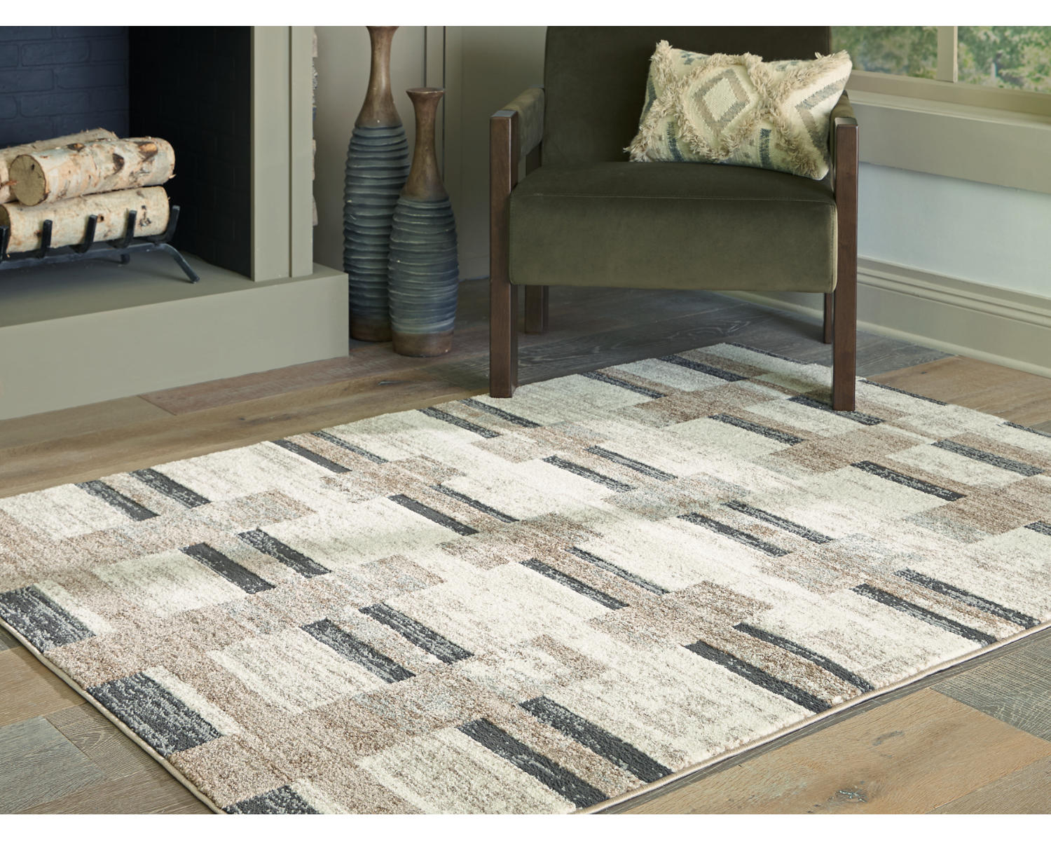 Alstone 5'3" x 7' Area Rug