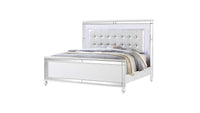 White / Queen Bed