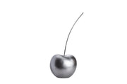 Solid Color Cherry Sculpture // Medium Silver