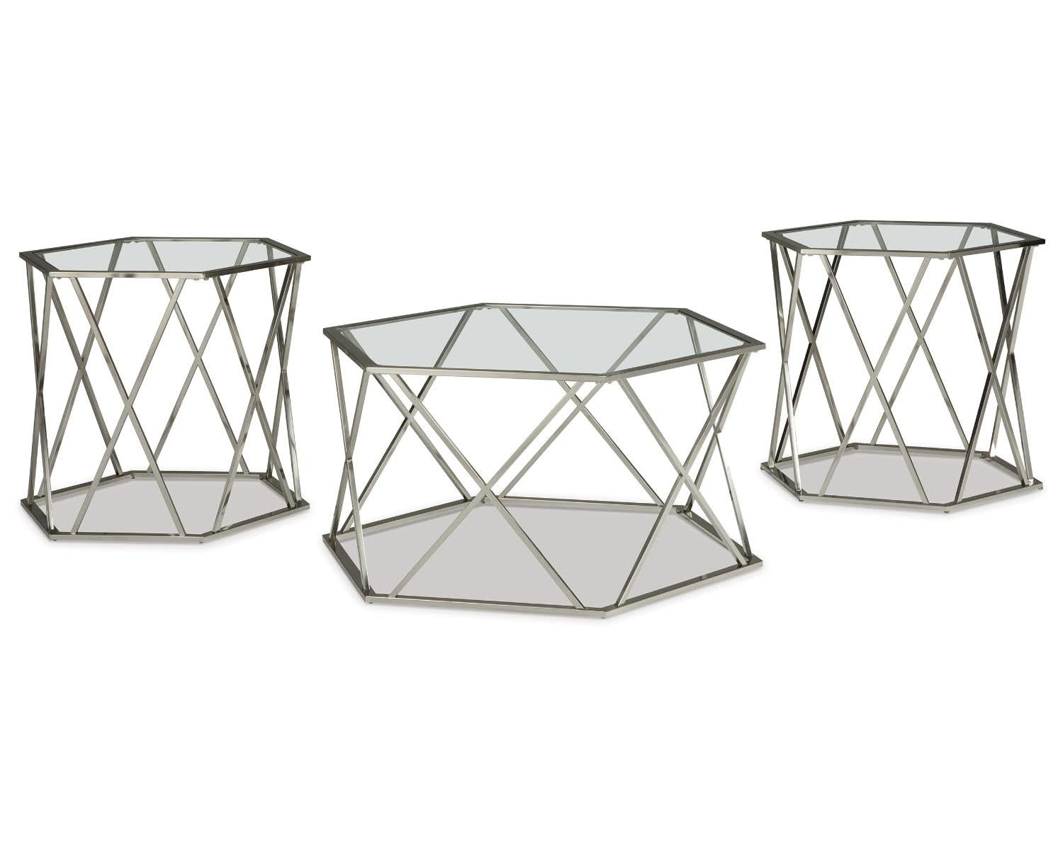 Mesa Madanere (juego de 3)