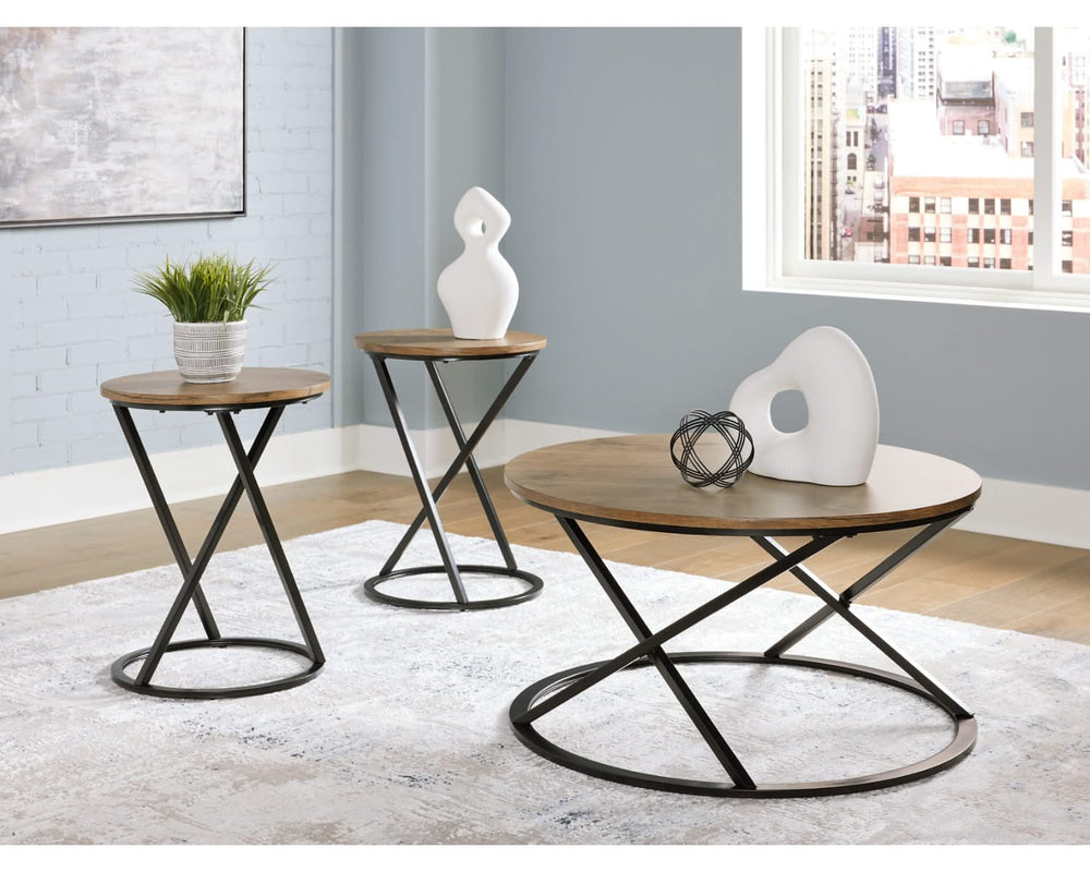 Mesa Cassbryn (juego de 3)
