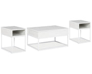 Deznee Lift-top Coffee Table and 2 End Tables