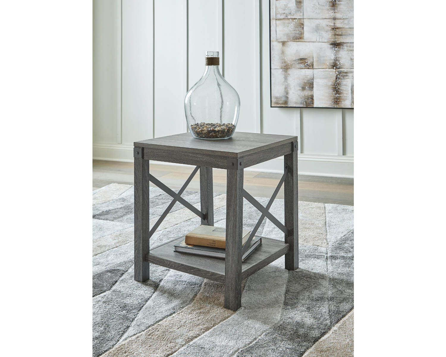 Freedan Coffee Table and 2 End Tables