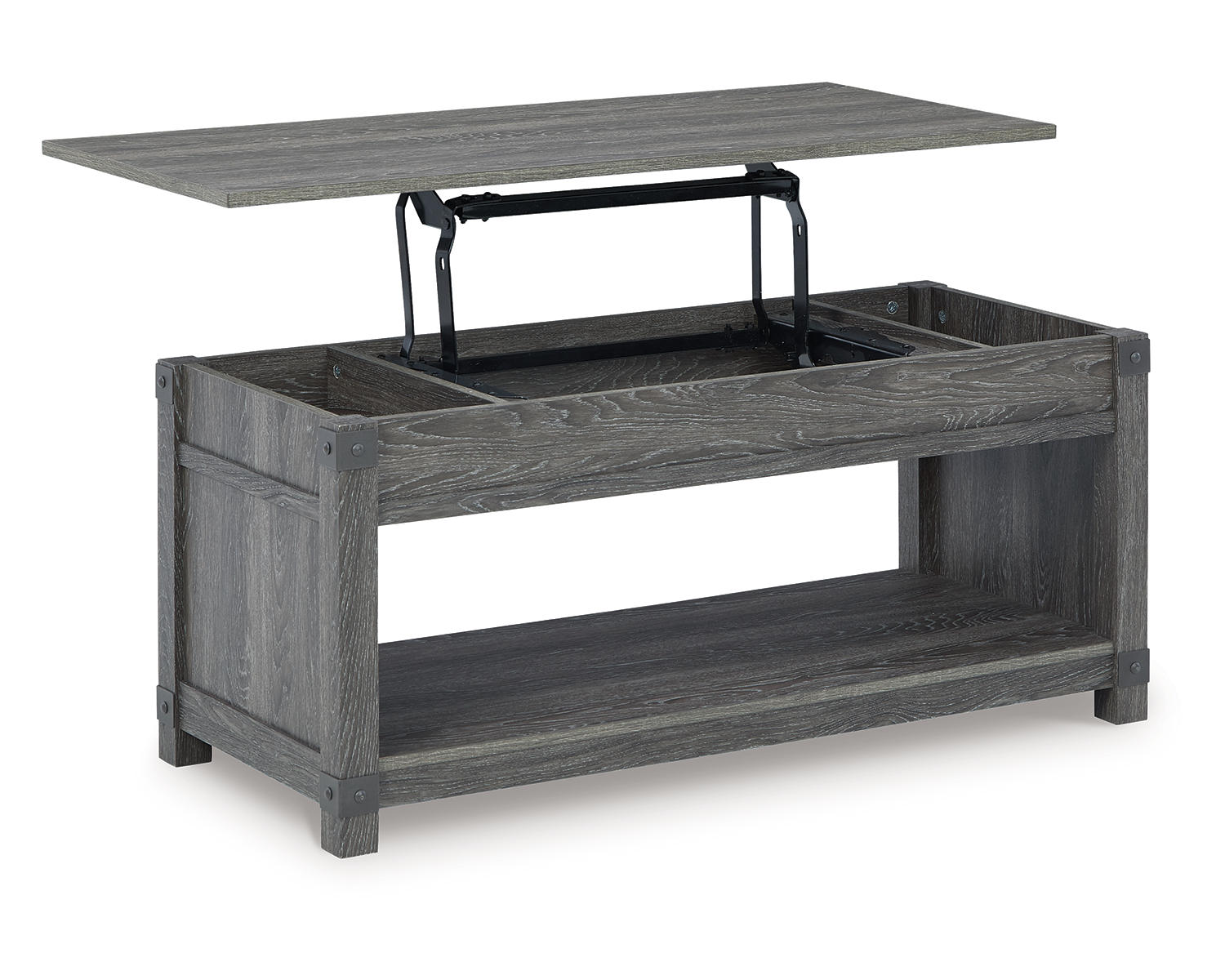 Freedan Lift-top Coffee Table, 2 End Tables and Console