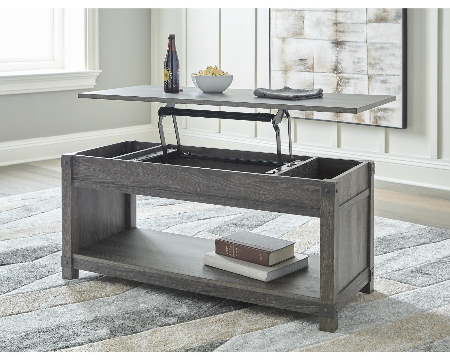 Freedan Lift-Top Coffee Table