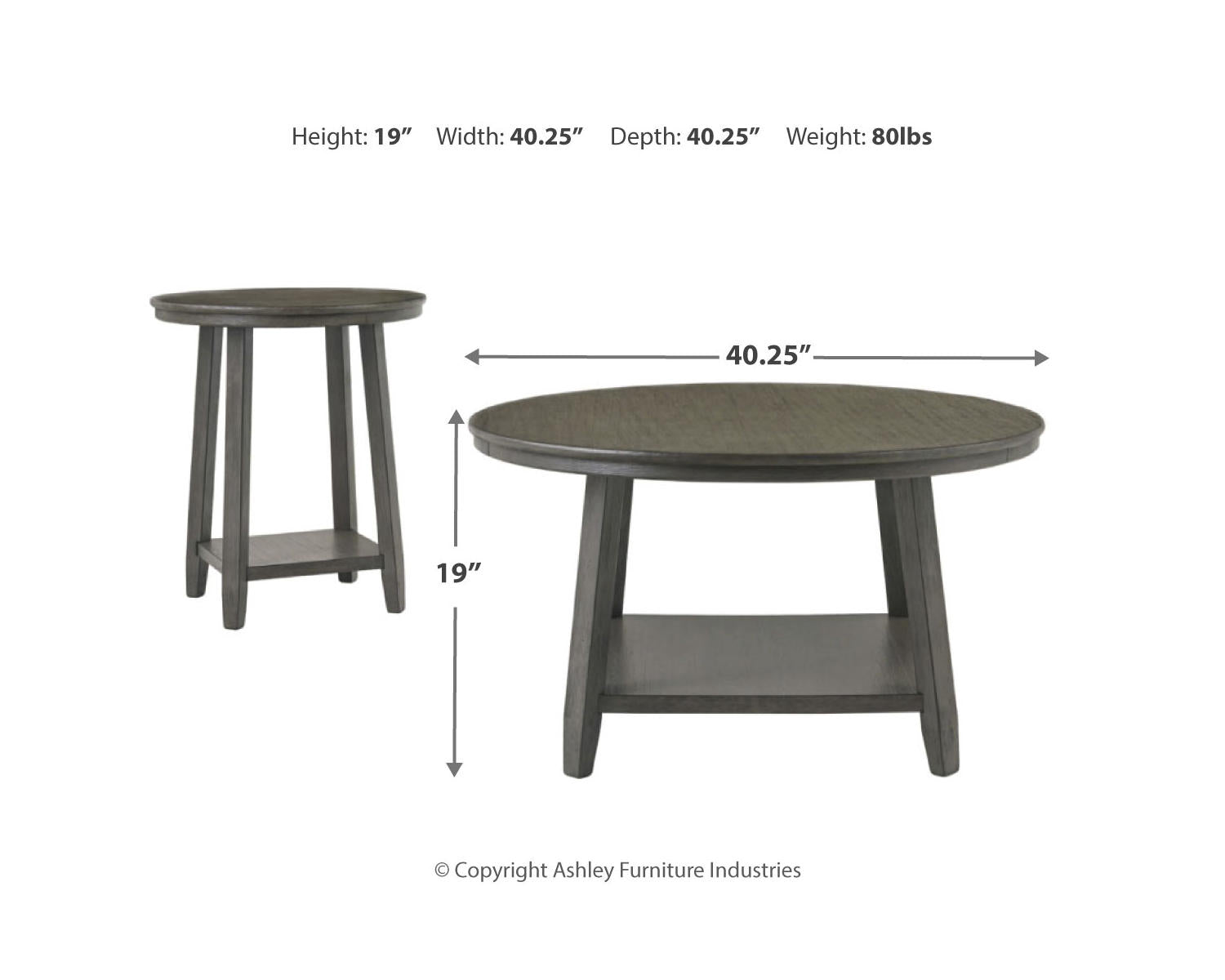 Caitbrook Table (Set of 3)
