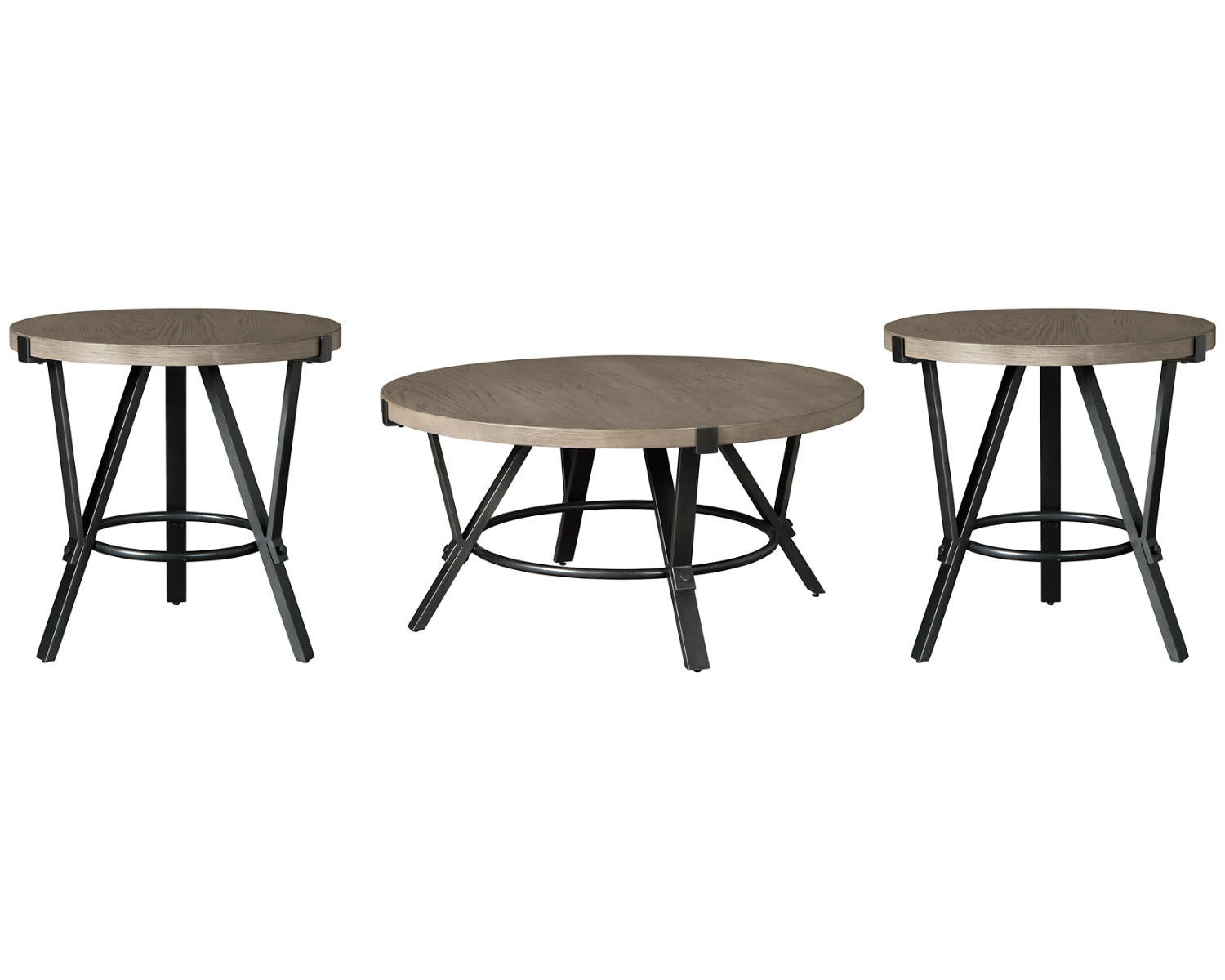 Zontini Coffee Table and 2 End Tables