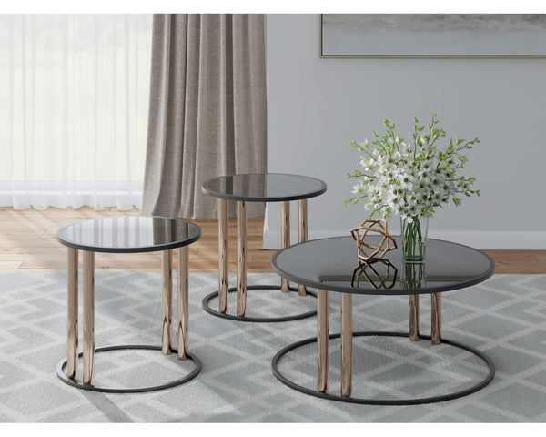 Mesa Hannerly (juego de 3)