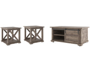 Arlenbry Coffee Table and 2 End Tables