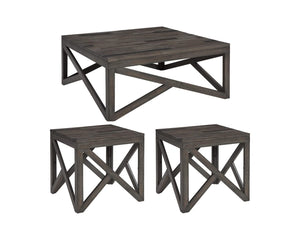Haroflyn Coffee Table and 2 End Tables