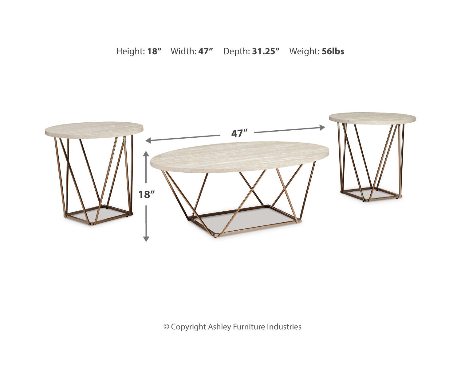 Tarica Table (Set of 3)