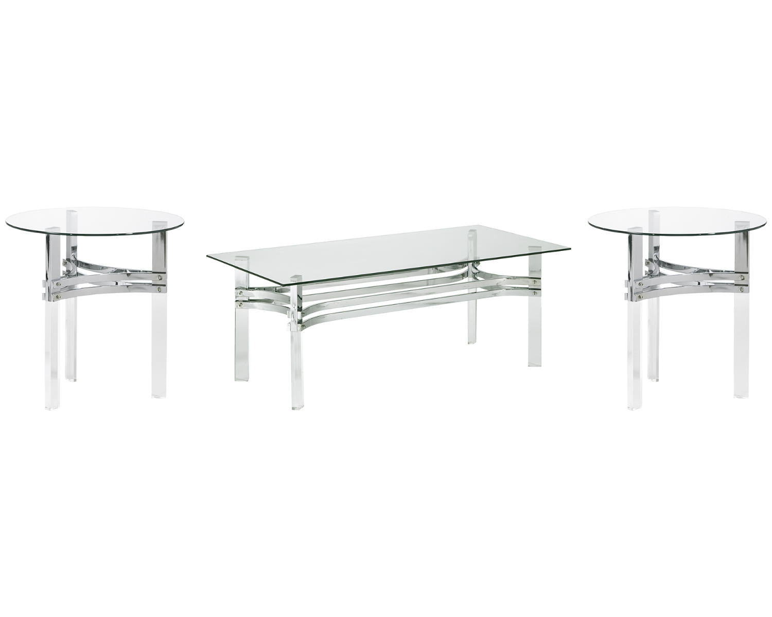 Braddoni Coffee Table and 2 End Tables