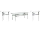 Braddoni Coffee Table and 2 End Tables
