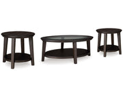 Celamar Coffee Table and 2 End Tables