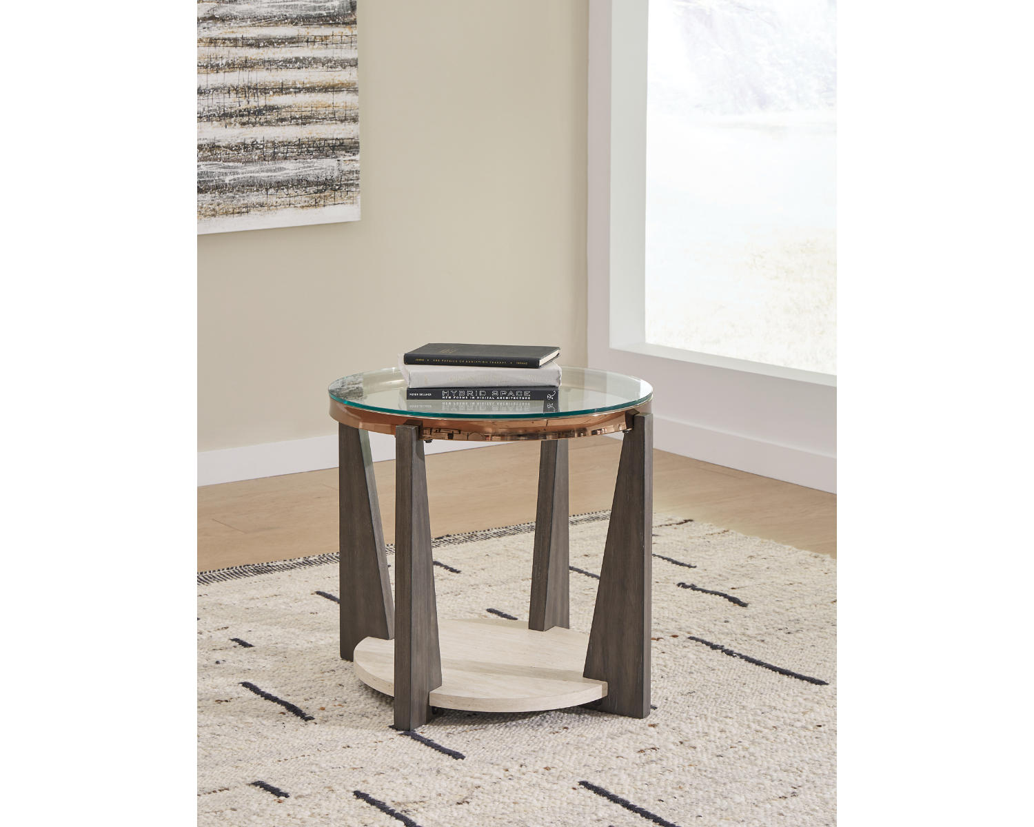 Frazwa Coffee Table and 2 End Tables