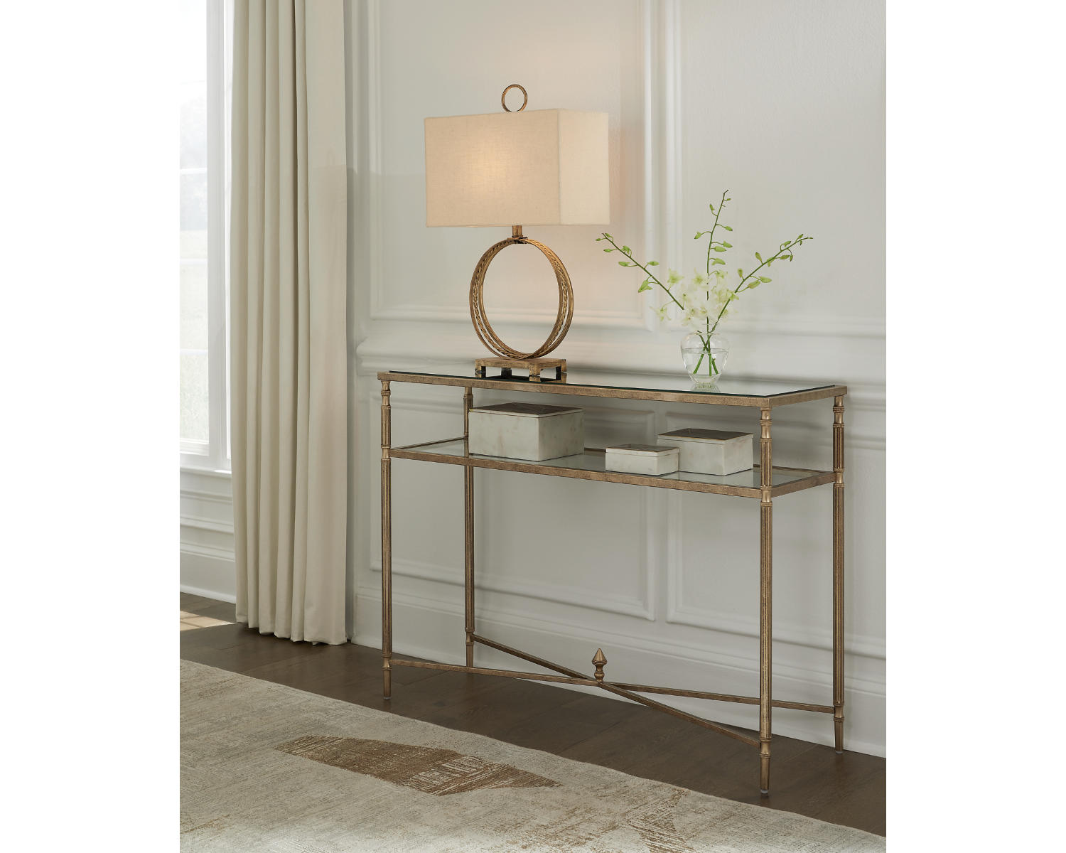 Cloverty Sofa Table