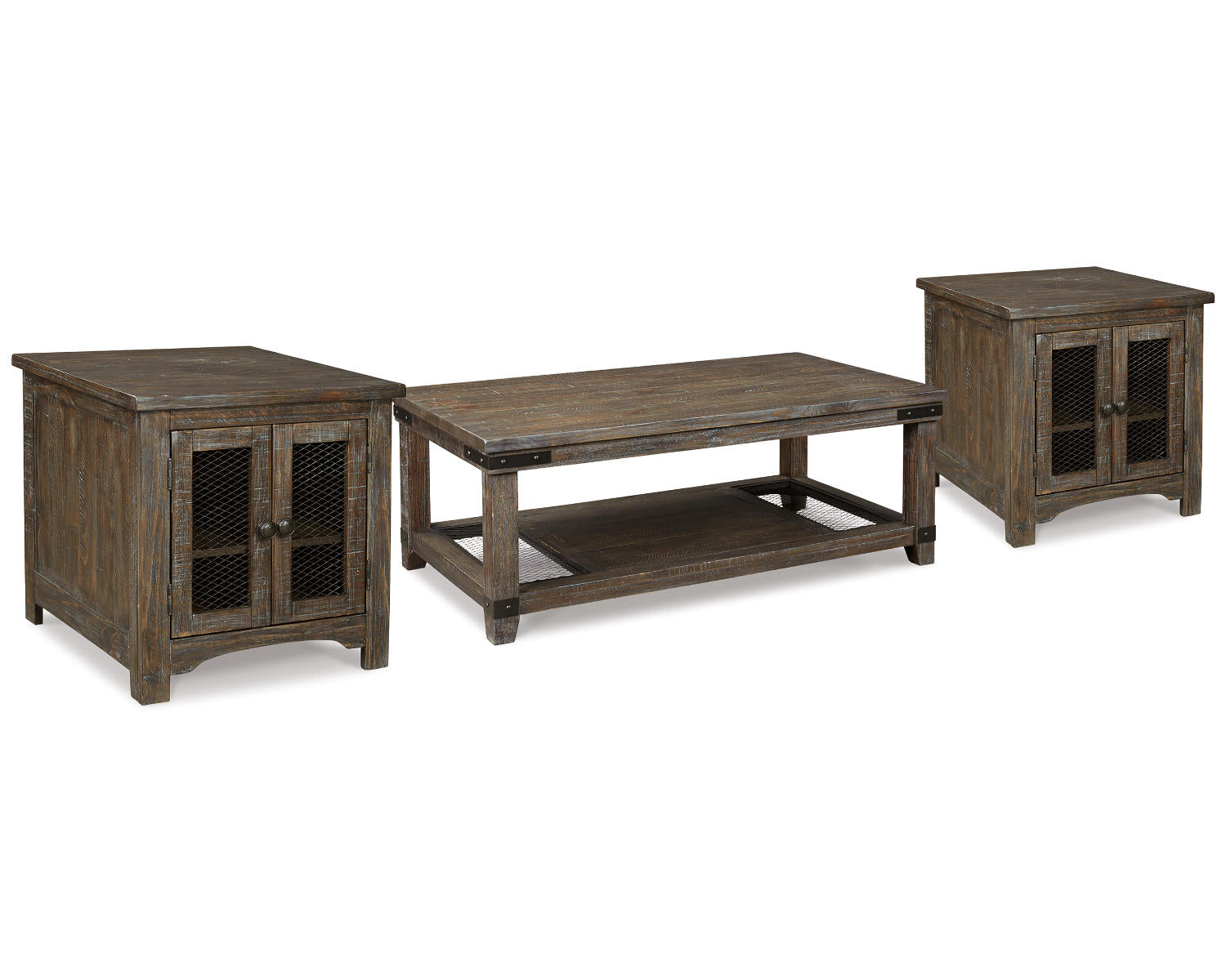 Danell Ridge Coffee Table and 2 End Tables