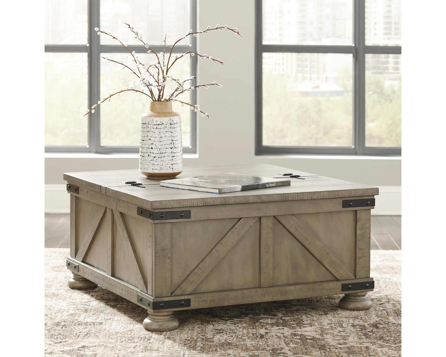 Aldwin Coffee Table With Storage
