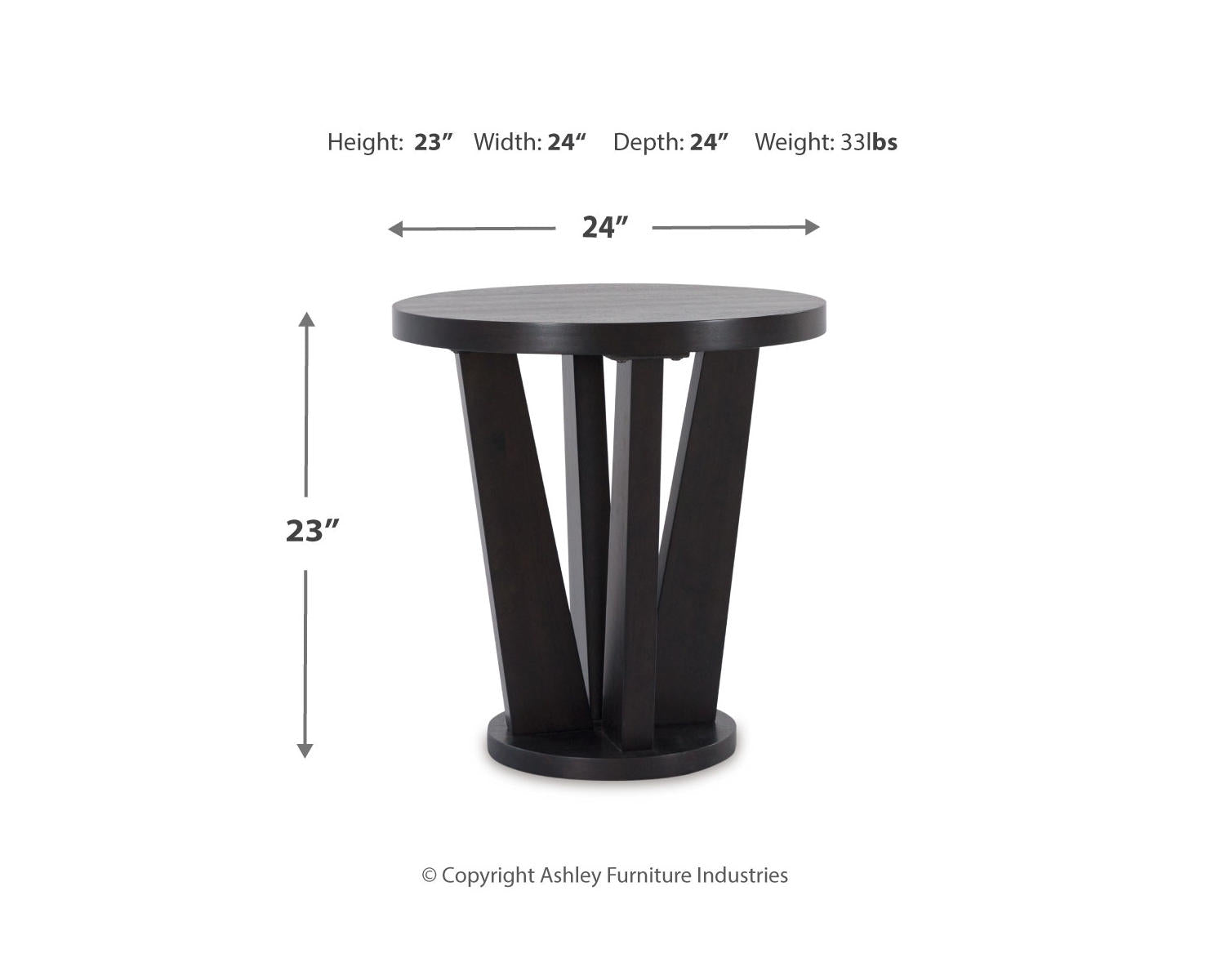 Chasinfield Coffee Table and 2 End Tables