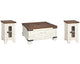 Wystfield Coffee Table and 2 Chairside End Tables