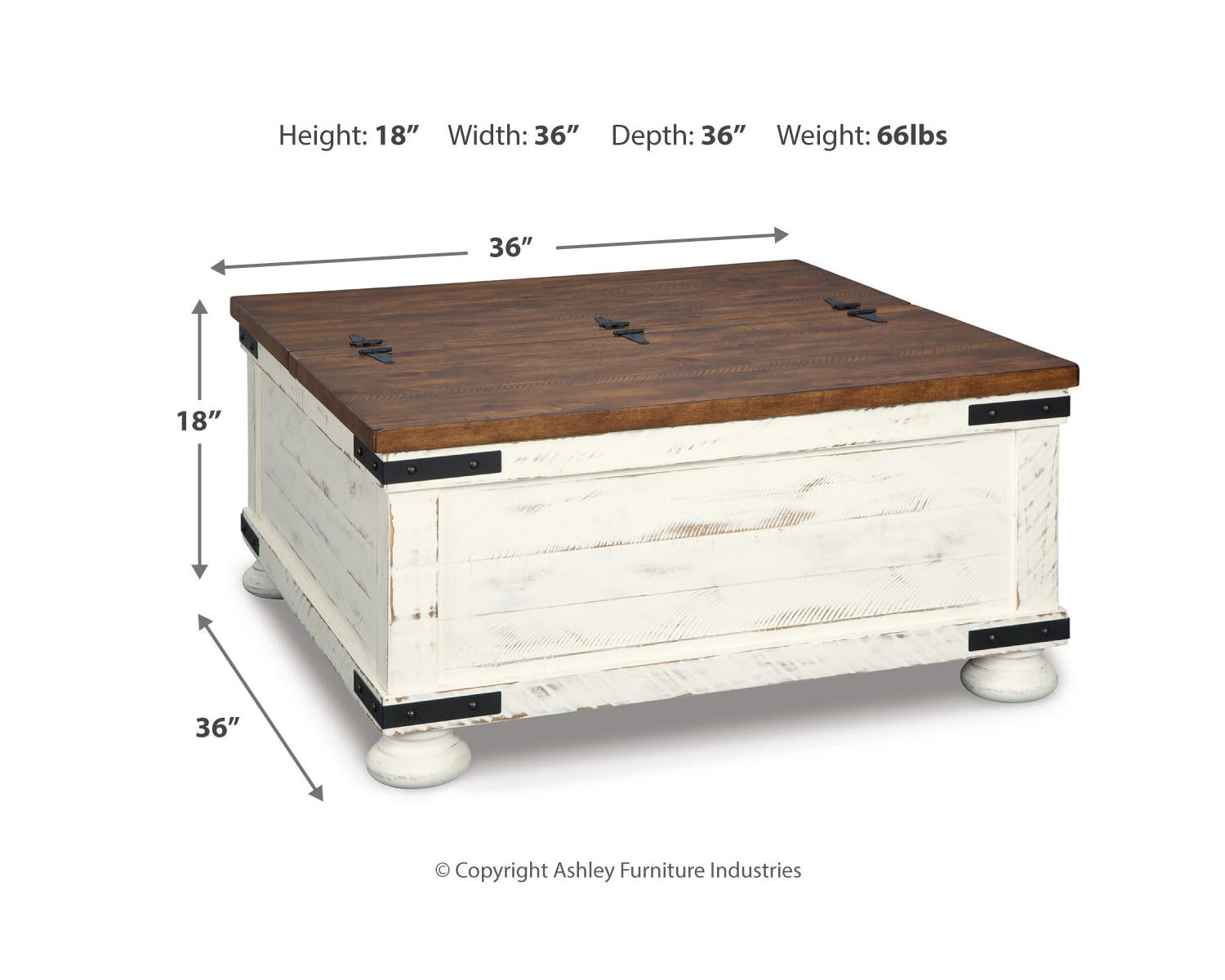 Wystfield Coffee Table and 2 End Tables