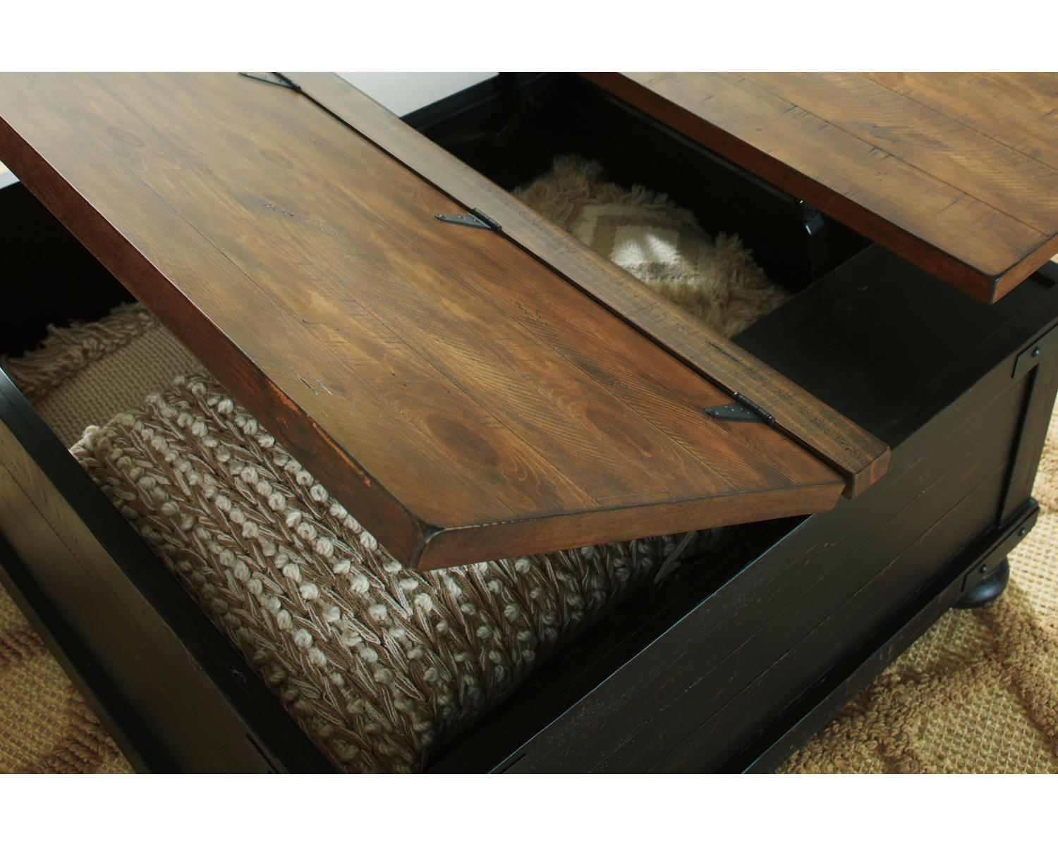 Valebeck Coffee Table and 2 Chairside End Tables