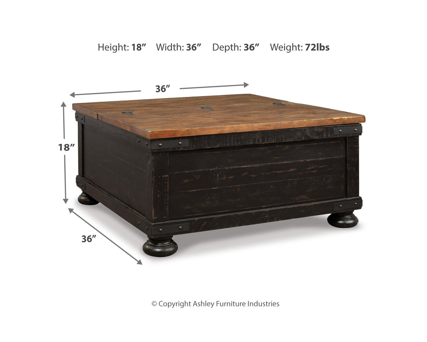 Valebeck Coffee Table and 2 End Tables