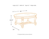 Norcastle Coffee Table and 2 End Tables