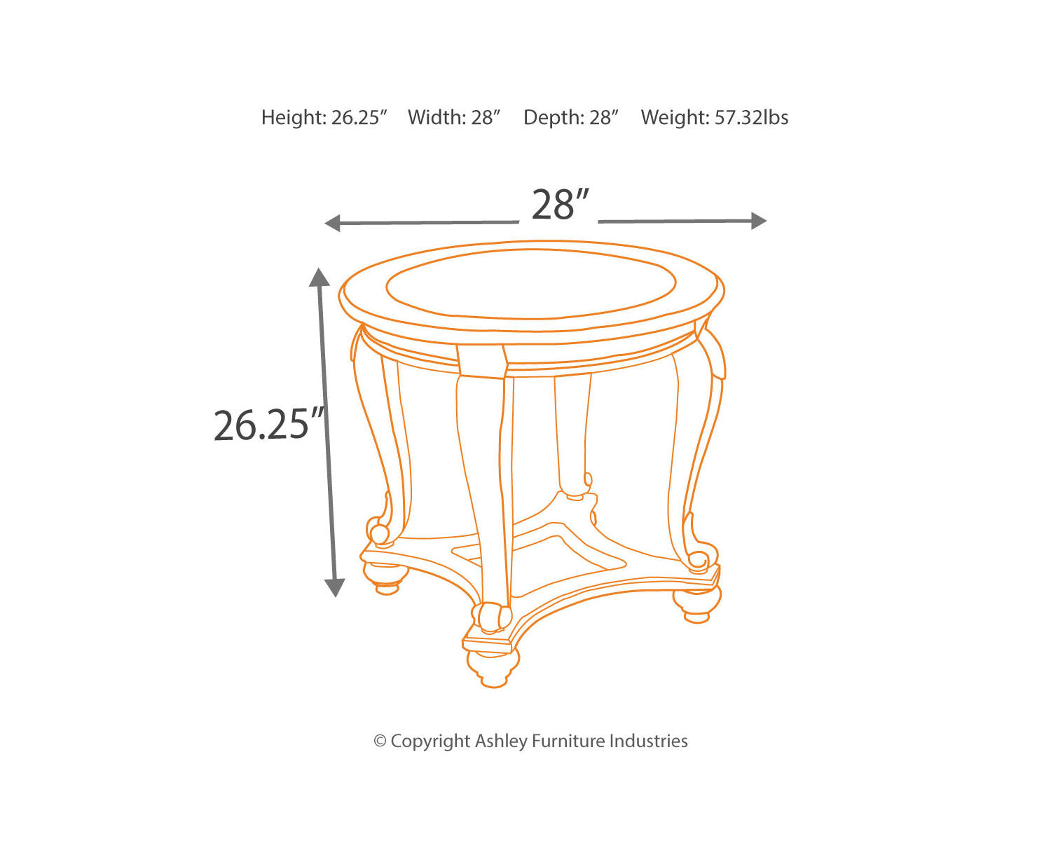 Norcastle Coffee Table and 2 End Tables