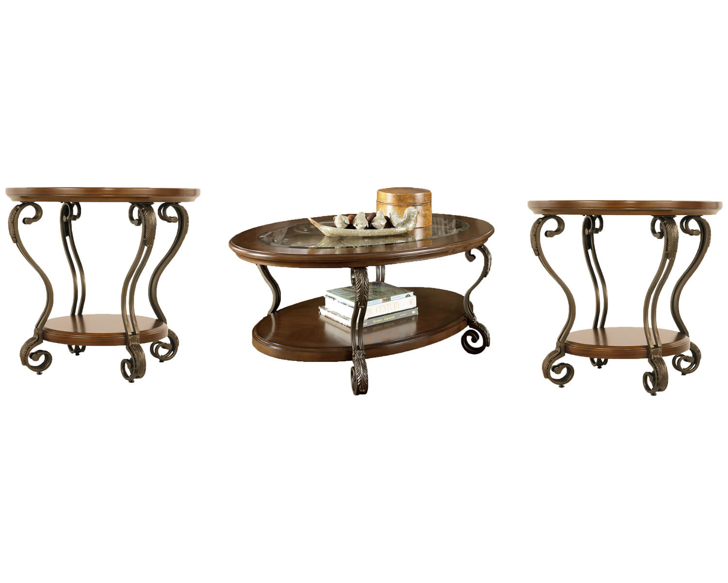 Nestor Coffee Table and 2 End Tables