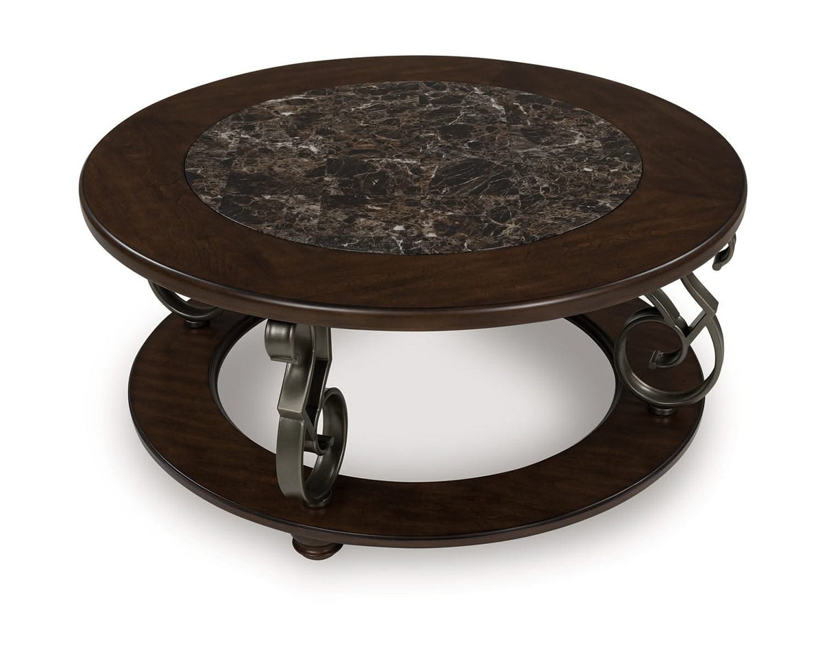 Frallyn Coffee Table and 2 Ends