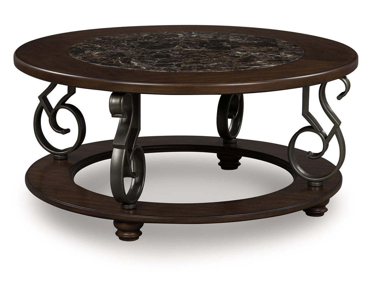 Frallyn Coffee Table and 2 Ends