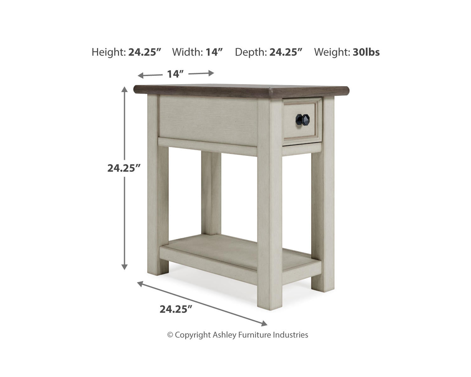 Bolanburg Chairside End Table