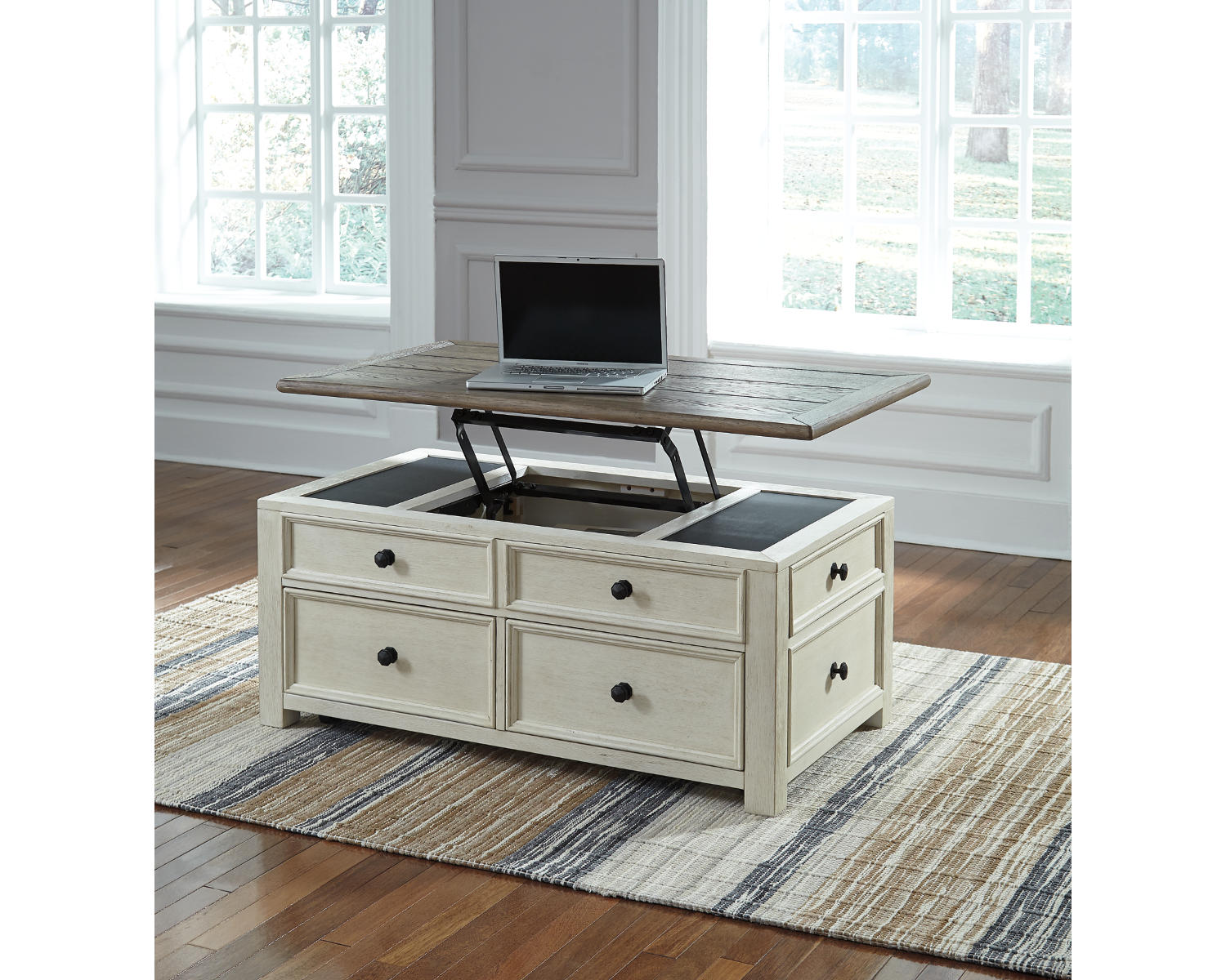 Bolanburg Coffee Table and 2 End Tables