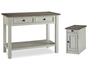 Bolanburg Sofa Table and Chair Side End Table